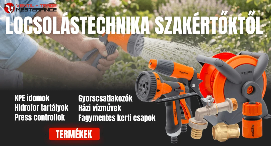 Locsolástechinka, kerti eszközök