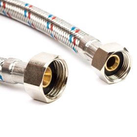 Bekötőcső 1/2"-3/8" 25cm BB