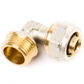 Alupex kulcsos egyenes csatakozó KM 20x3/4"