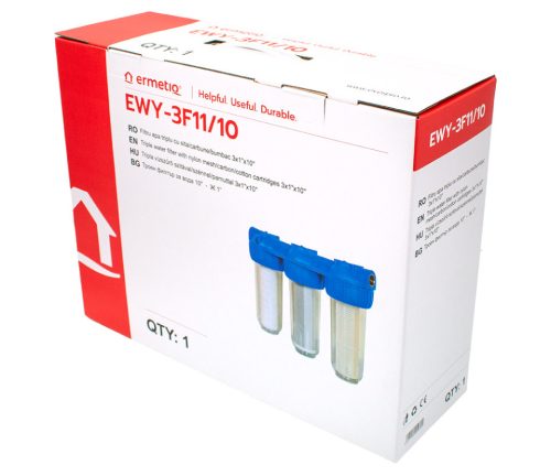 Poharas tripla vízszűrő 10"1"