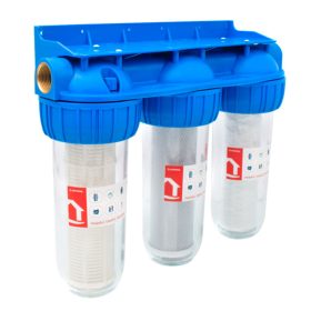 Poharas tripla vízszűrő 10"3/4"