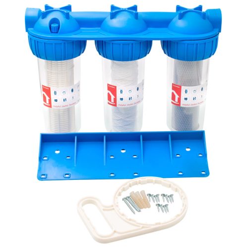 Poharas tripla vízszűrő 10"3/4"