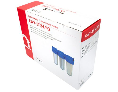 Poharas tripla vízszűrő 10"3/4"