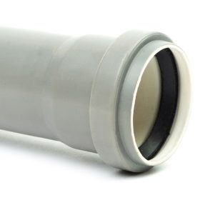 PVC cső 0.5 fm tokos 40mm