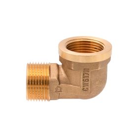 ERMETIQ CW617N sárgaréz könyök 1/2" KB