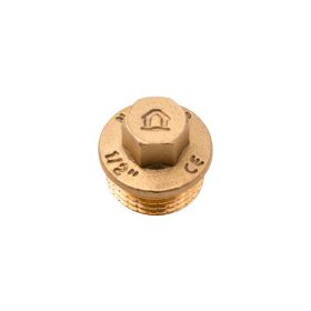 ERMETIQ CW617N sárgaréz dugó 1/2"