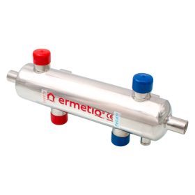   Hidraulikus váltó,4x1",inox,szigeteléssel,45kW, 4,8 m³/h