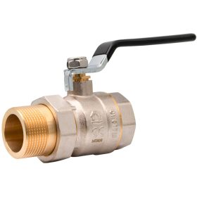   ERMETIQ SCW617N sárgaréz golyóscsap karos 5/4" KB hollandis