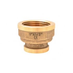  ERMETIQ CW617N sárgaréz szűkített karmantyú 1/2" × 1"