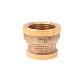   ERMETIQ CW617N sárgaréz szűkített karmantyú 1/2" × 3/4"