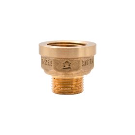   ERMETIQ CW617N sárgaréz szűkítő 3/4"–1/2" BK