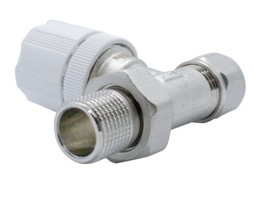Egyenes 1/2" előremenő therm rad.szelep 16-os csatlakozóval