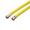 Flexibilis nyújtható gáz bekötőcső 1/2" BB 100-200cm