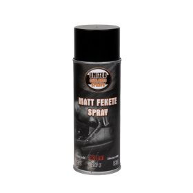 United Sprays Matt fekete spray 400ml