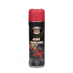 United Sprays Jelölő festék spray 500ml piros