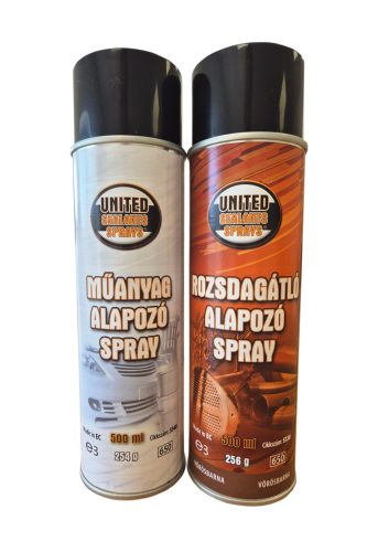 United Sprays United Sprays Műanyag Alapozó spray 500ml