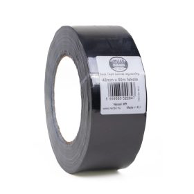   United Sealants Duct Tape szövet ragasztószalag 48mm x 50m fekete