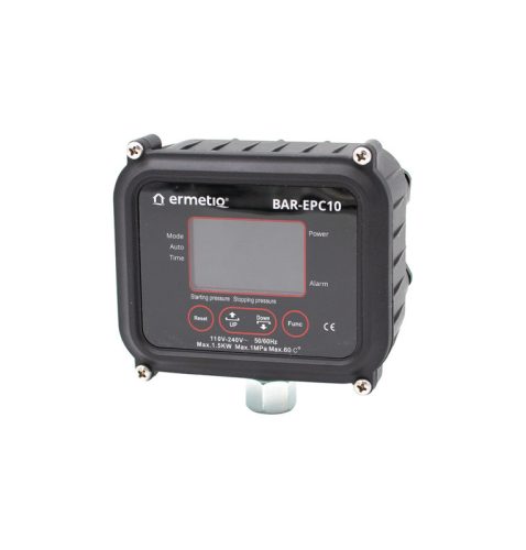 BAR-EPC10 Digitális elektronikus presscontrol – Állítható nyomáskapcsoló 1,5 kW – IP65
