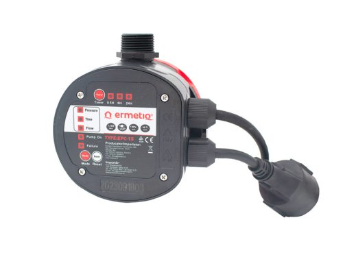 ERMETIQ BAR-EPC15 állítható elektronikus Presscontrol szivattyúvezérlő 1,1 kW – 10 bar