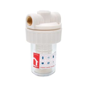  Ermetiq komplett vízszűrő 1/2" x 5" mosható 50 μm szűrőbetéttel – 10 bar